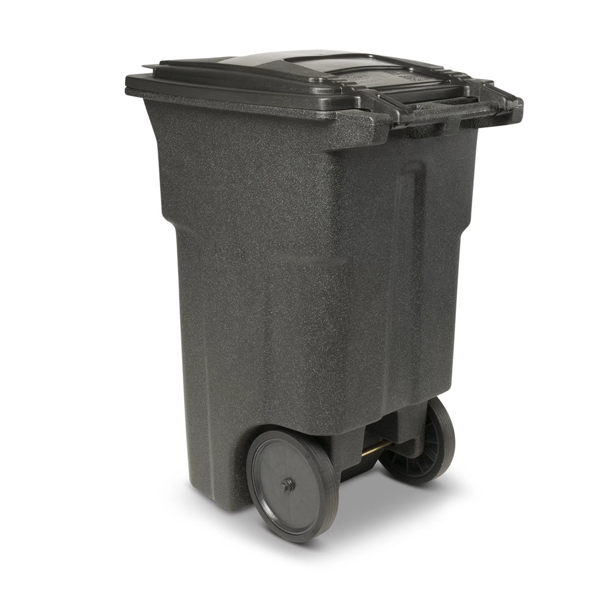 64 Gal. Trash Can with Quiet Wheels and Lid P201728