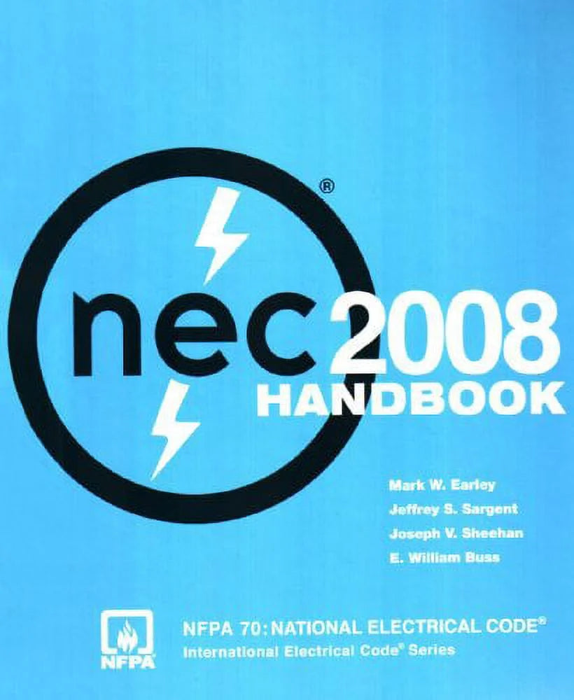 National Electrical Code 2008 Handbook Hardcover X8338