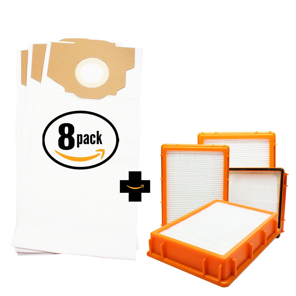 24 Replacement Vacuum Bags & 4 HEPA Filter R65451