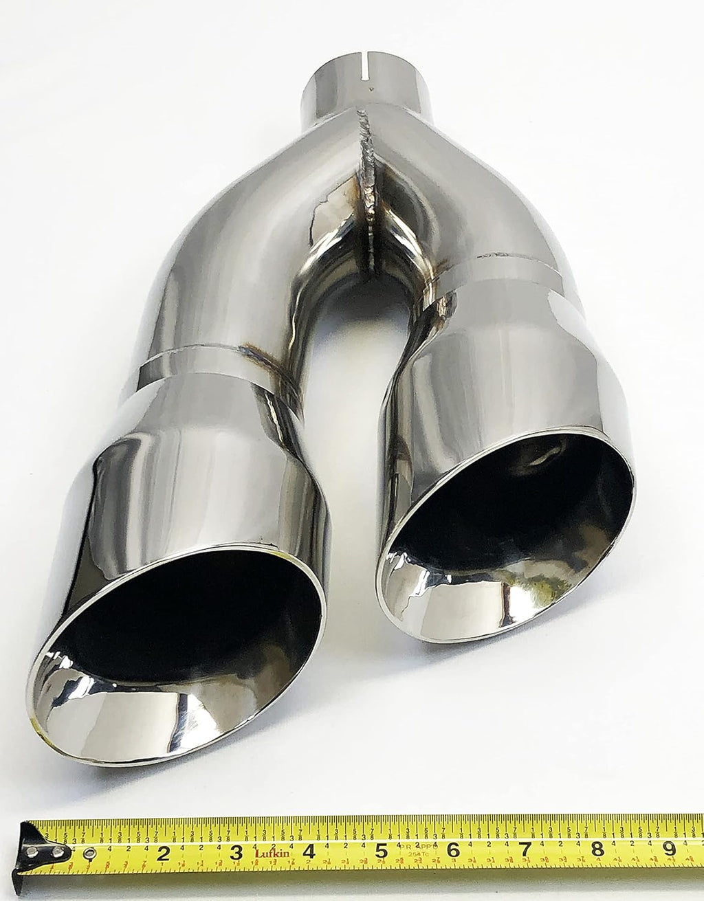 Stainless Steel Dual Slant Angle Exhaust Tip P344