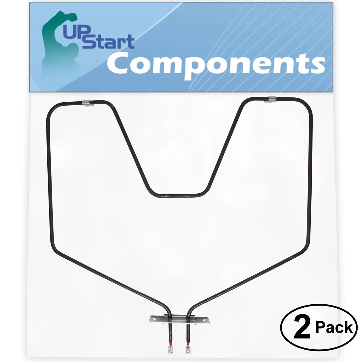 2-Pack Replacement Bake Element for General Electric Oven Heating Element B637