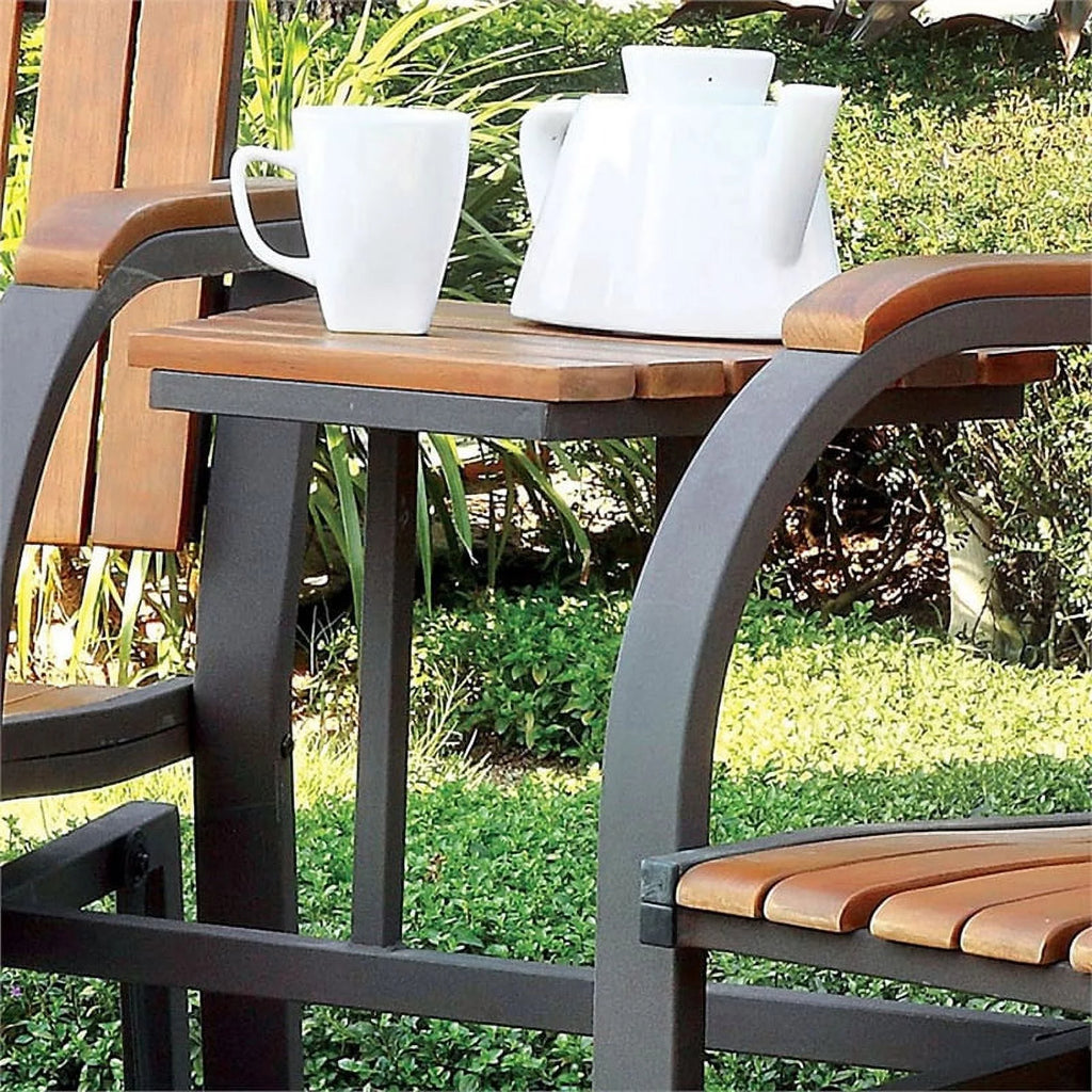 Metal 3-Piece Patio Rocker Conversation Set H298174