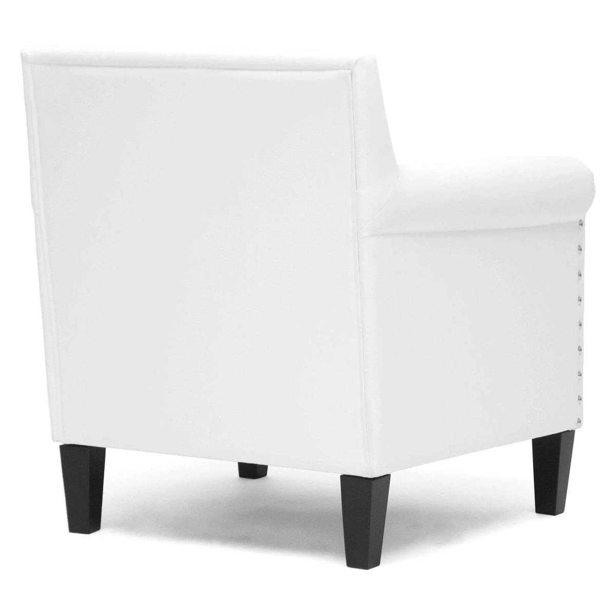 White Modern Arm Chair V87350