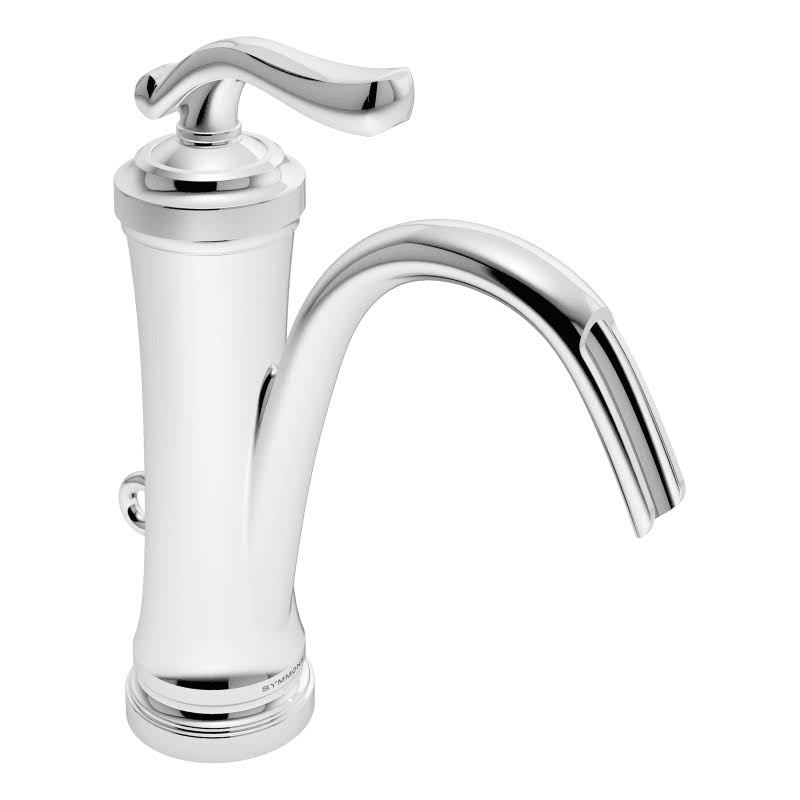 Chrome 1-Handle Single Hole Bathroom Faucet V76255