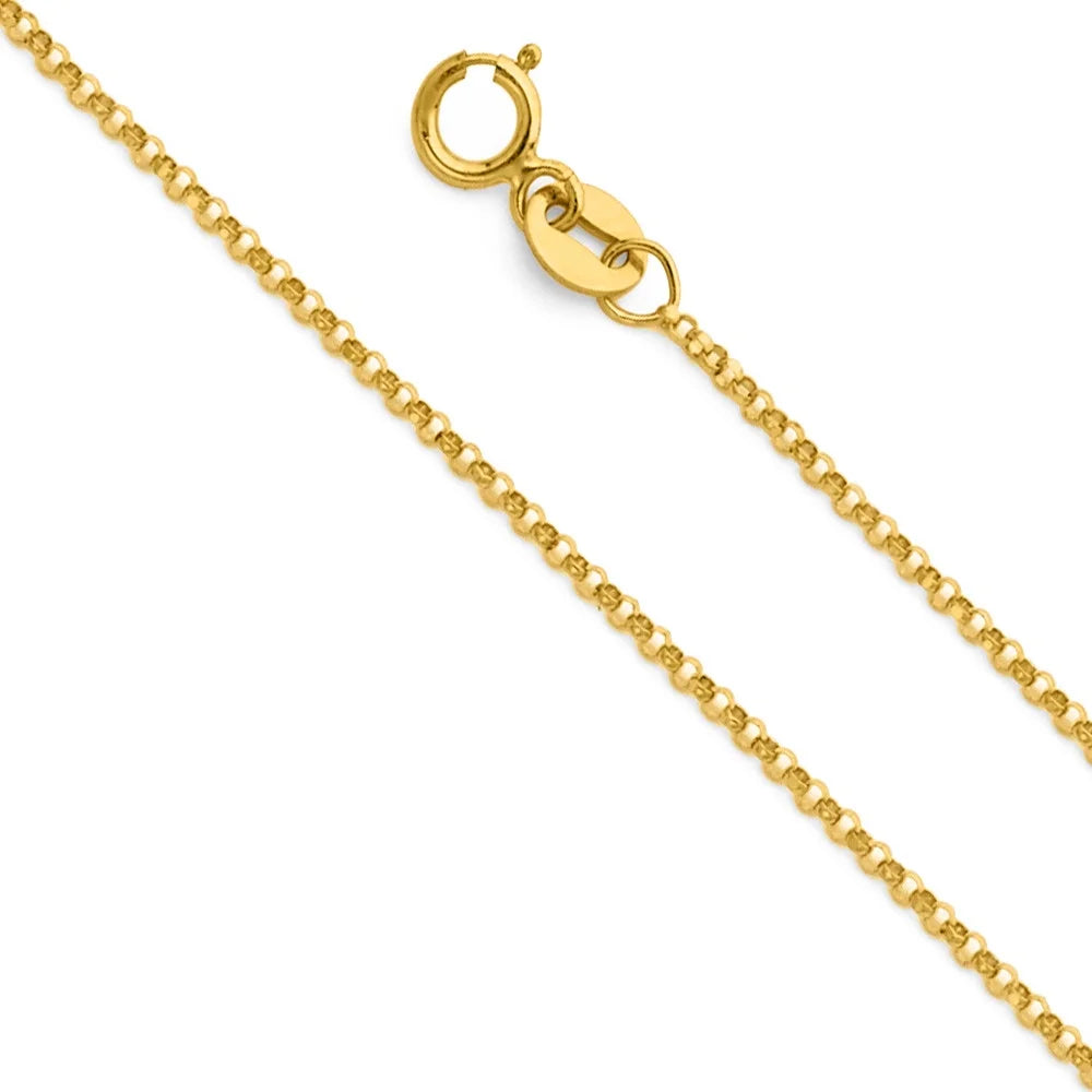 14K Two-Tone Gold Flower and Heart-Shaped Initial Pendant with 16" Chain Necklace Z6718