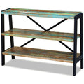 Solid Reclaimed Wood Sideboard 3 Shelves N268