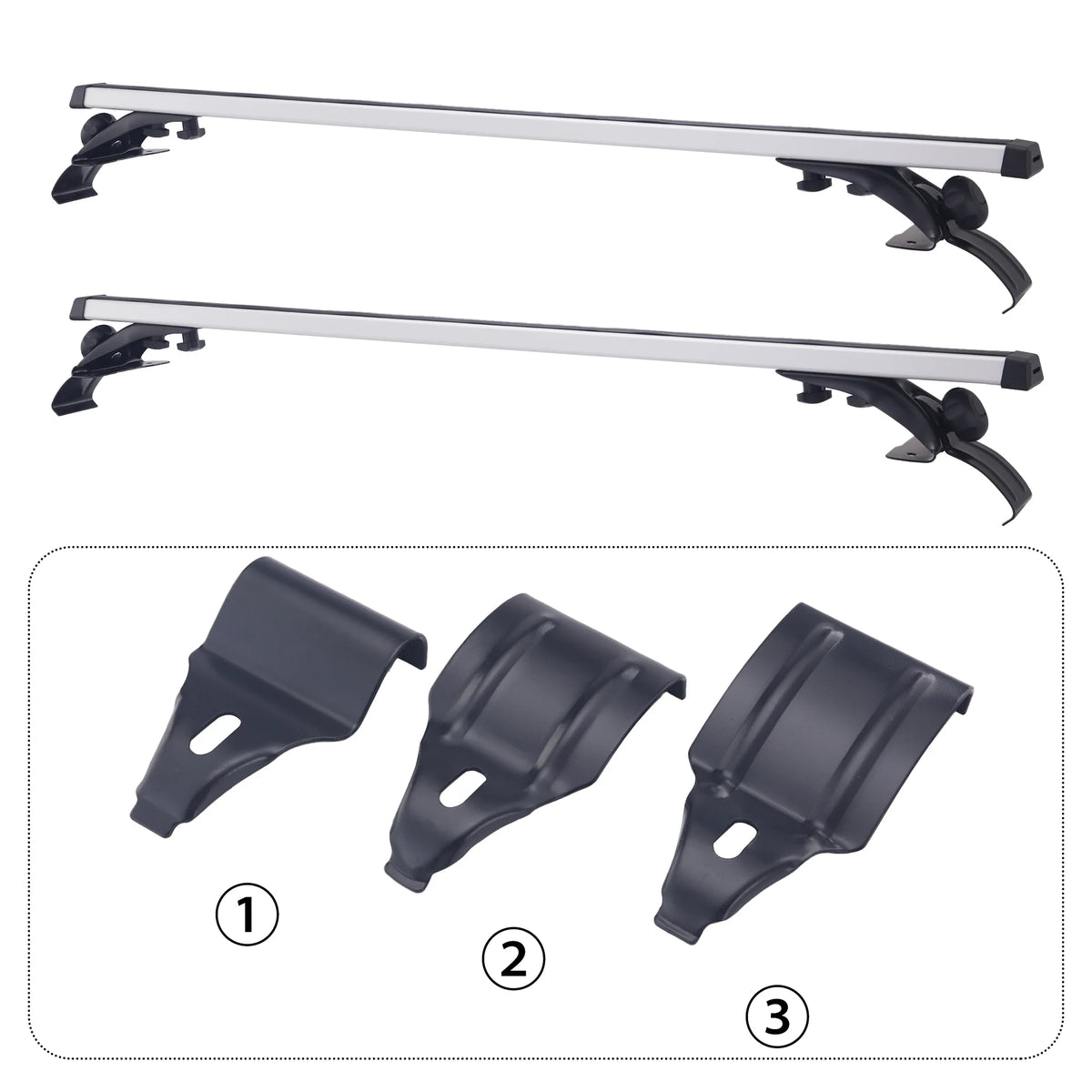 48" Car Top Roof Rack Cross Bars Cargo Carrier A84941