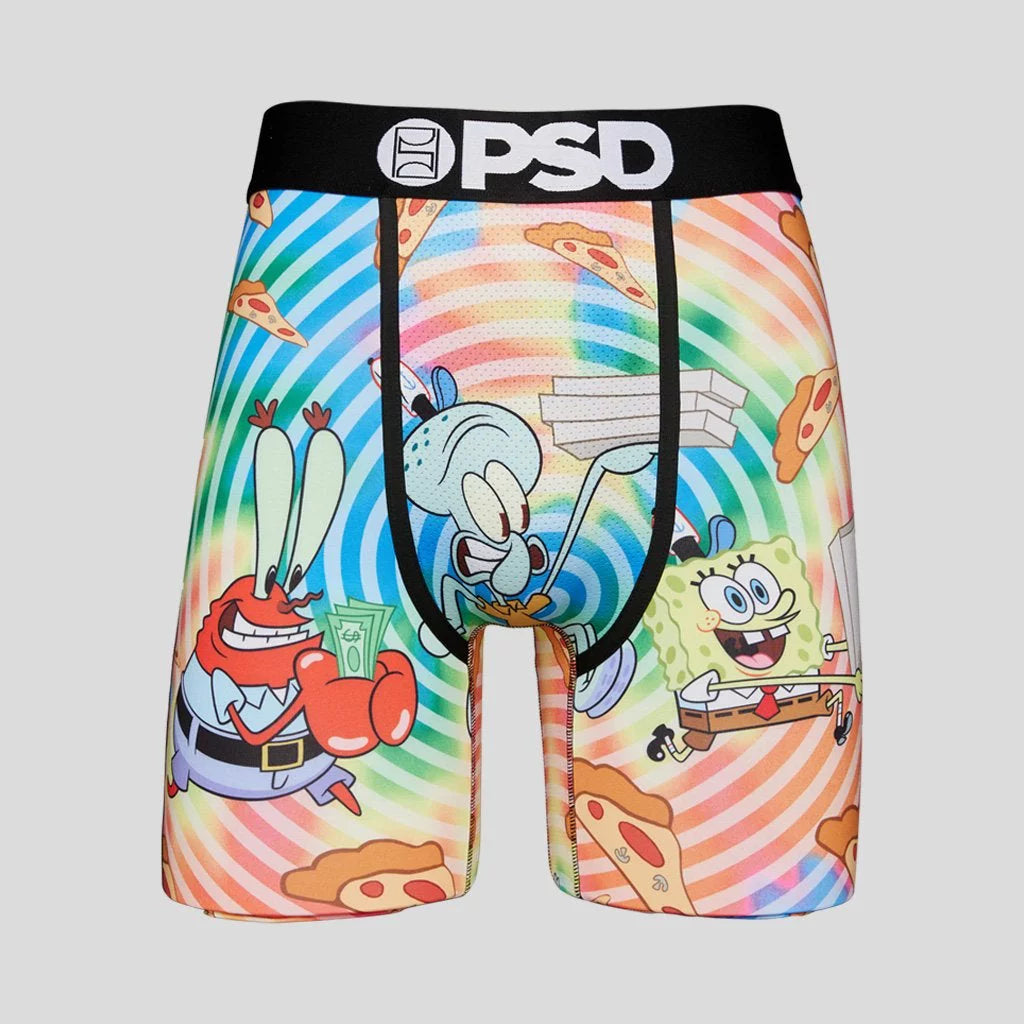 Multi Spongebob Pizza Boxer Briefs L40439