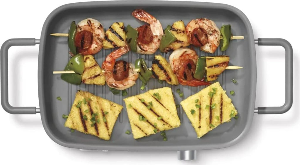 White Multifunctional Grill B6856