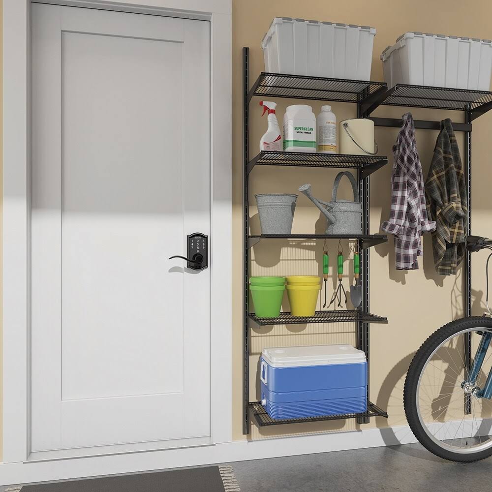 Bright Chrome Touch Lock with Accent Lever U8323