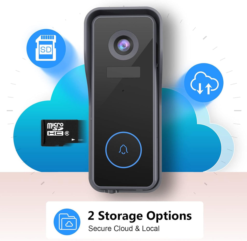 1080P HD Wireless Video Doorbell Camera with Night Vision M405