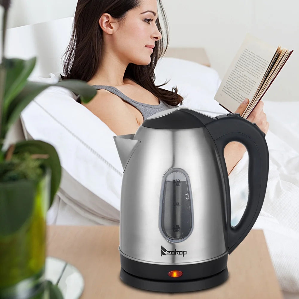 1200W 1.5L Stainless Steel Electric Kettle Z190