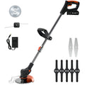 Cordless String Trimmer & Edger with Battery and Charger U127979