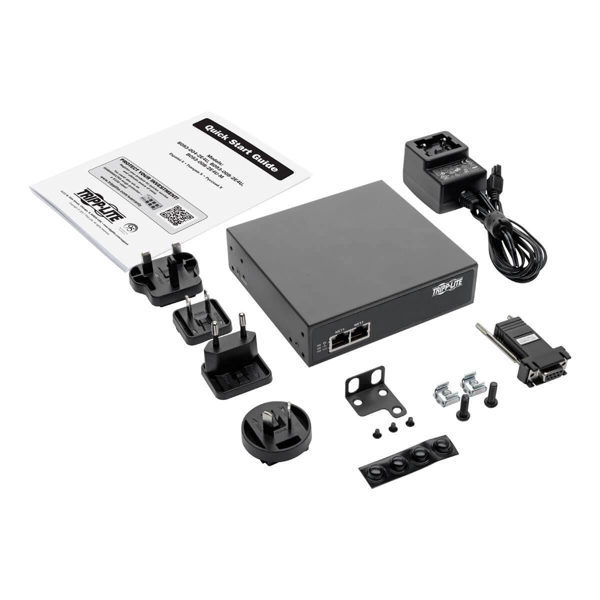 4-Port Console Server with Dual GB NIC M24658