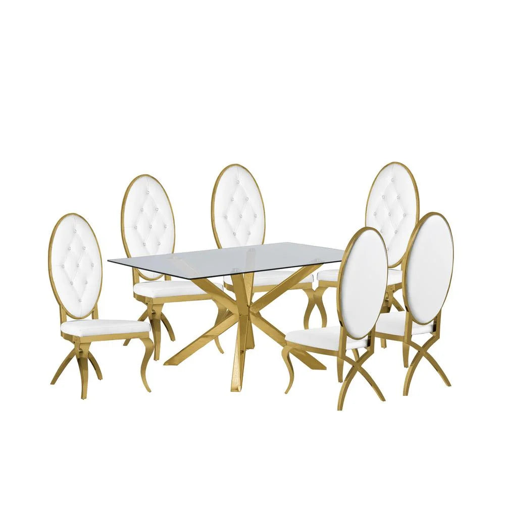 5pc Glass Dining Set R413465