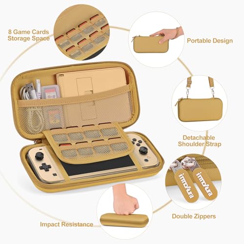 18-in-1 Carrying Case Accessories Bundle with Game Holder, Screen Protector & Thumb Grips F11582