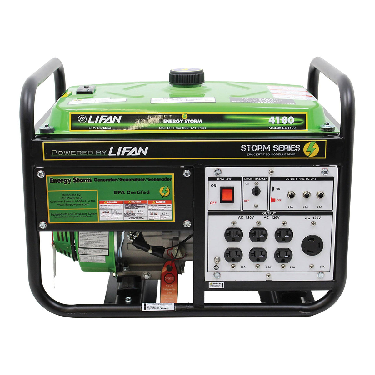 4100-Watt Portable Generator N1759