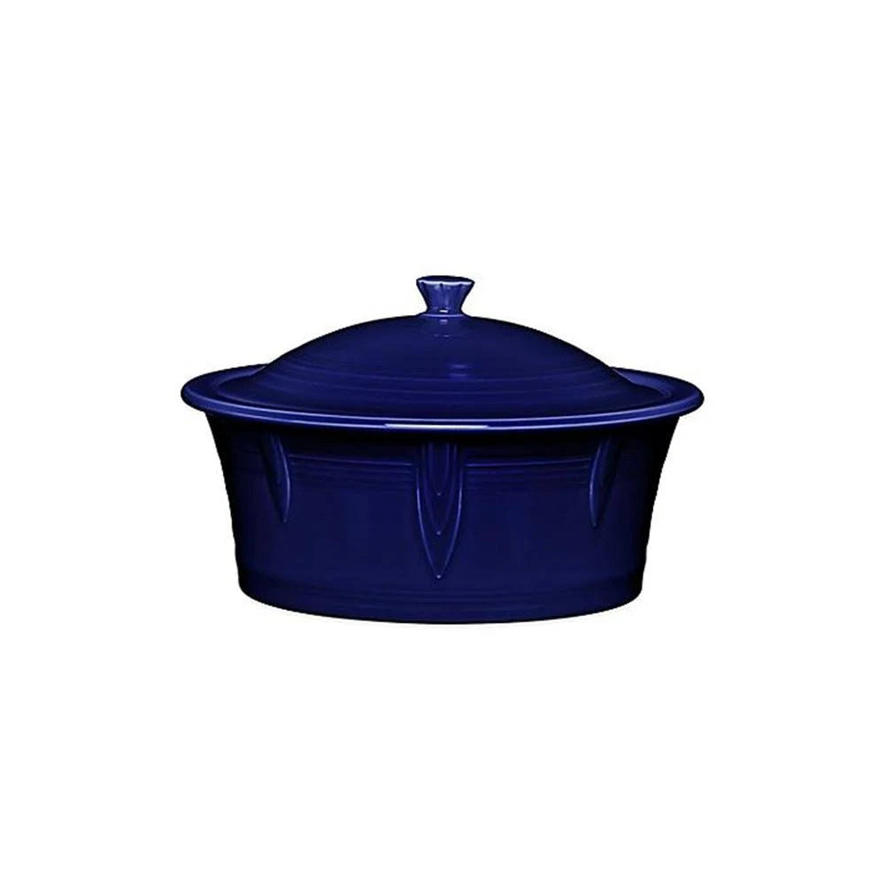 90 oz Cobalt Blue Covered Casserole with Lid C4372