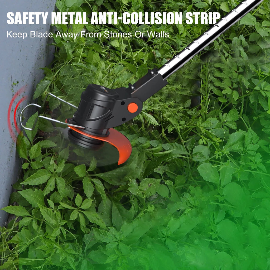 Cordless String Trimmer & Edger with Battery and Charger U127979