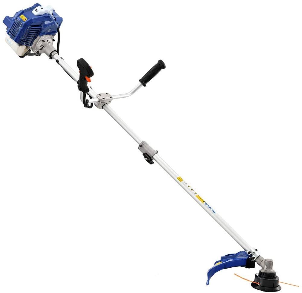 52cc Gas 2 Cycle 2-in-1 Brush Cutter and String Trimmer D380948