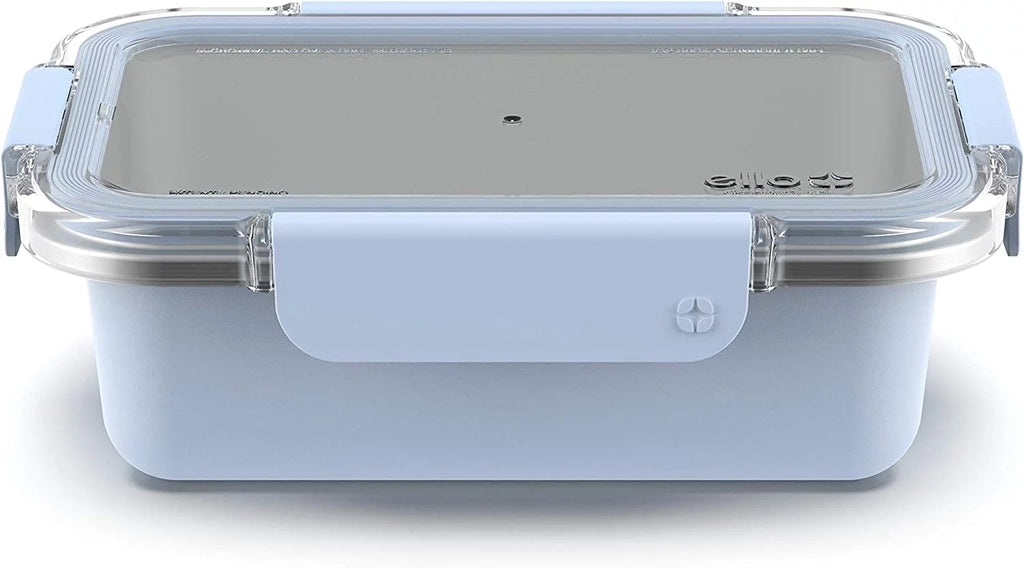 Stainless Steel Rectangle Food Storage Container with Leak-Proof Lids, 4 Cup Z51564
