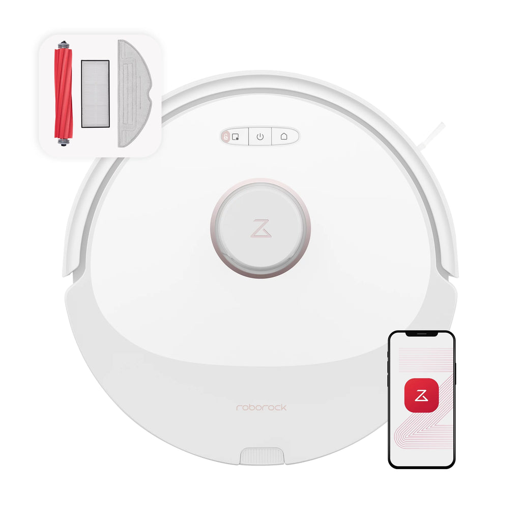 Robot Vacuum and Mop White S4684