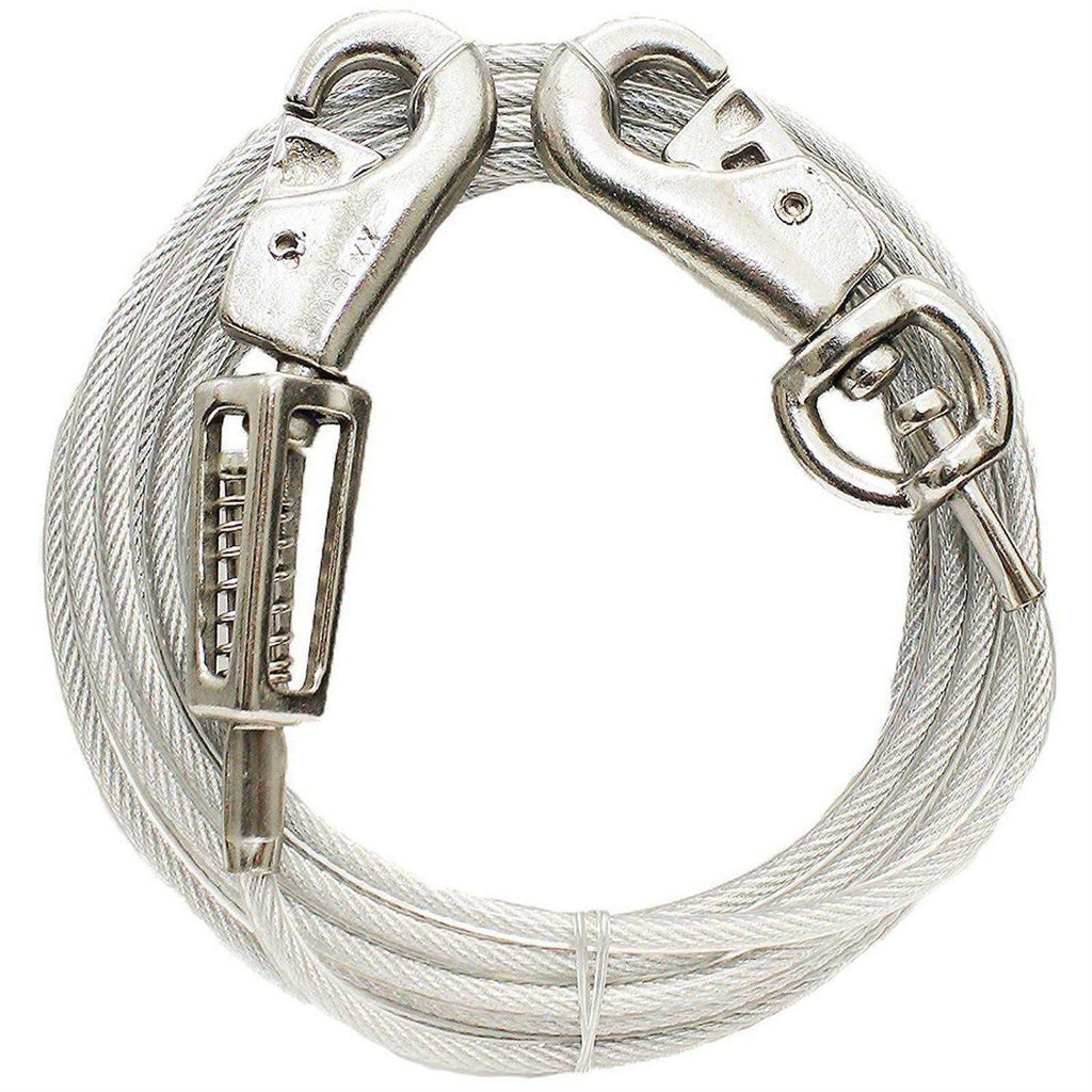 15ft XL Dog Tie-Out with Spring T427201