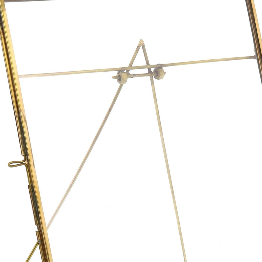 Metal Vertical Easel Frame with Glass Panel A405