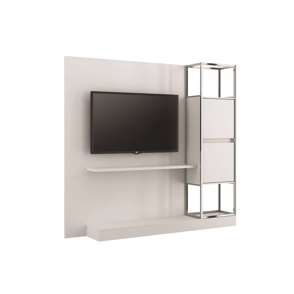 White Tall Entertainment Center C4405