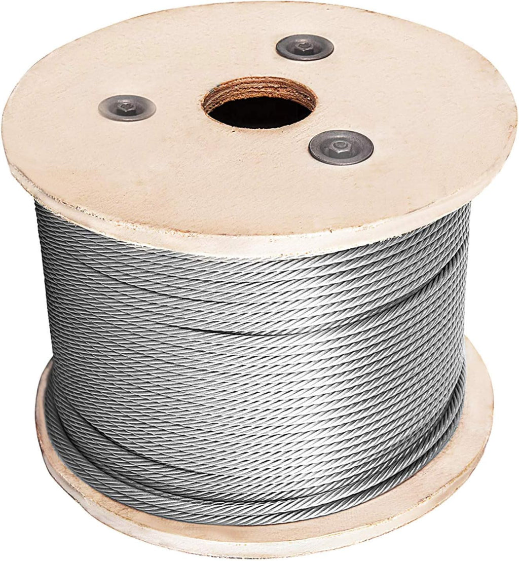 1000FT 1/8 T316 Stainless Steel Cable Rope B1150