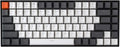 Keychron K2 75% Layout Hot-swappable Bluetooth Wireless/USB Wired Mechanical Keyboard with Gateron G Pro Blue Switch/Double-Shot Keycaps/RGB Backlit 84 Keys Computer Keyboad for Mac Windows Version 2 W568