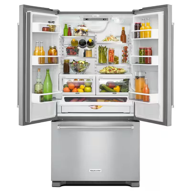 21.9 cu. ft. Black Stainless French Door Refrigerator H279535