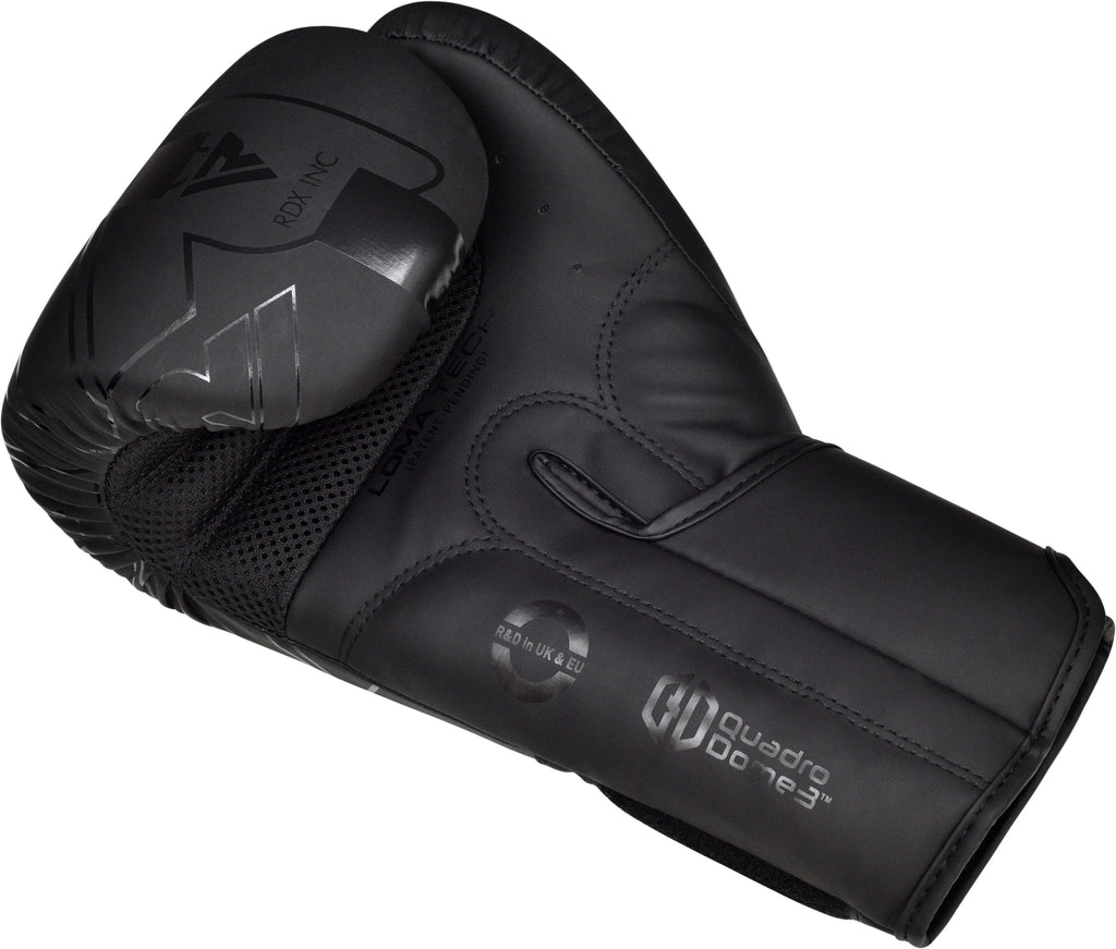 Black 12oz Boxing Gloves U1114