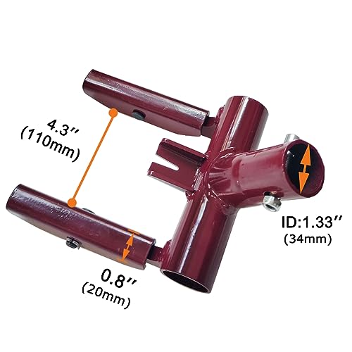 Pallet Buster Tool Articulating Pivot-Action Head Deck Board Removal Tool Pry Bar Puller T55308