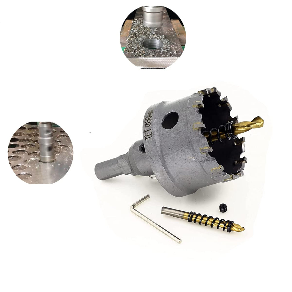 10 Pcs Tungsten Carbide Tipped Hole Saw Kit K48662