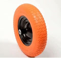 16" Flat Free Solid Foam Wheelbarrow Tire, 5/8 Axle, Pack of 2 C93483