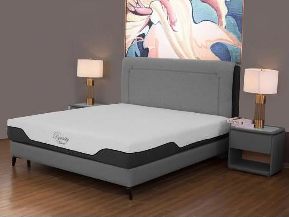 12 Inch Gel Infused Memory Foam Queen Size Mattress I109