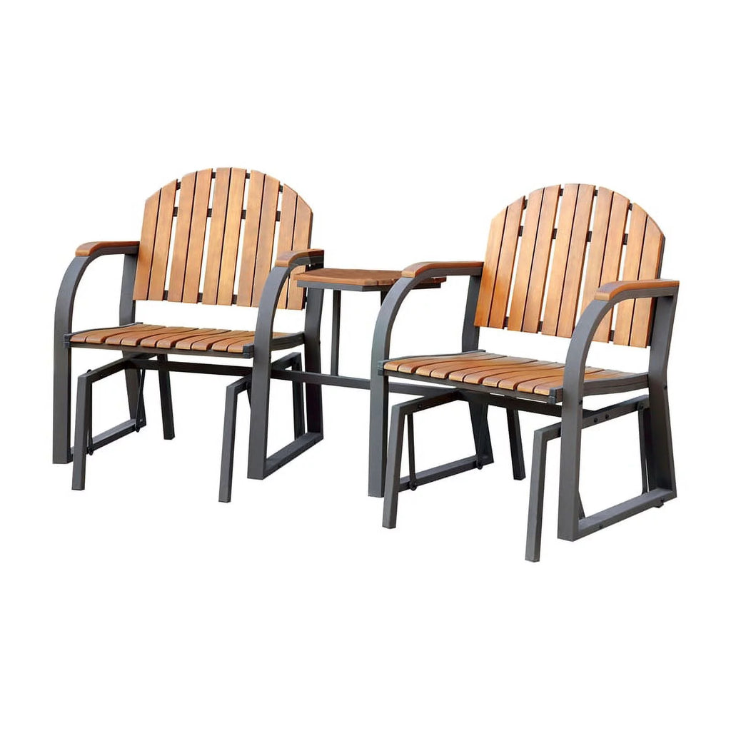 Metal 3-Piece Patio Rocker Conversation Set H298174