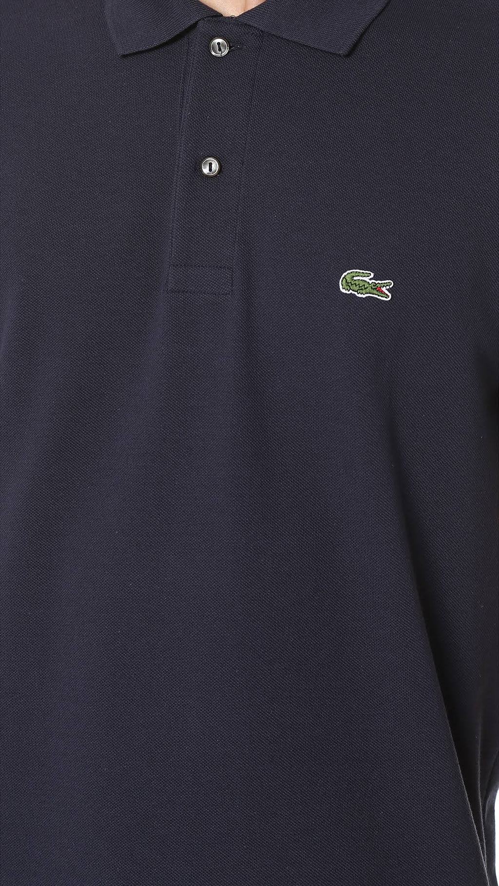 Short Sleeve Classic Pique Polo Navy Blue W47482