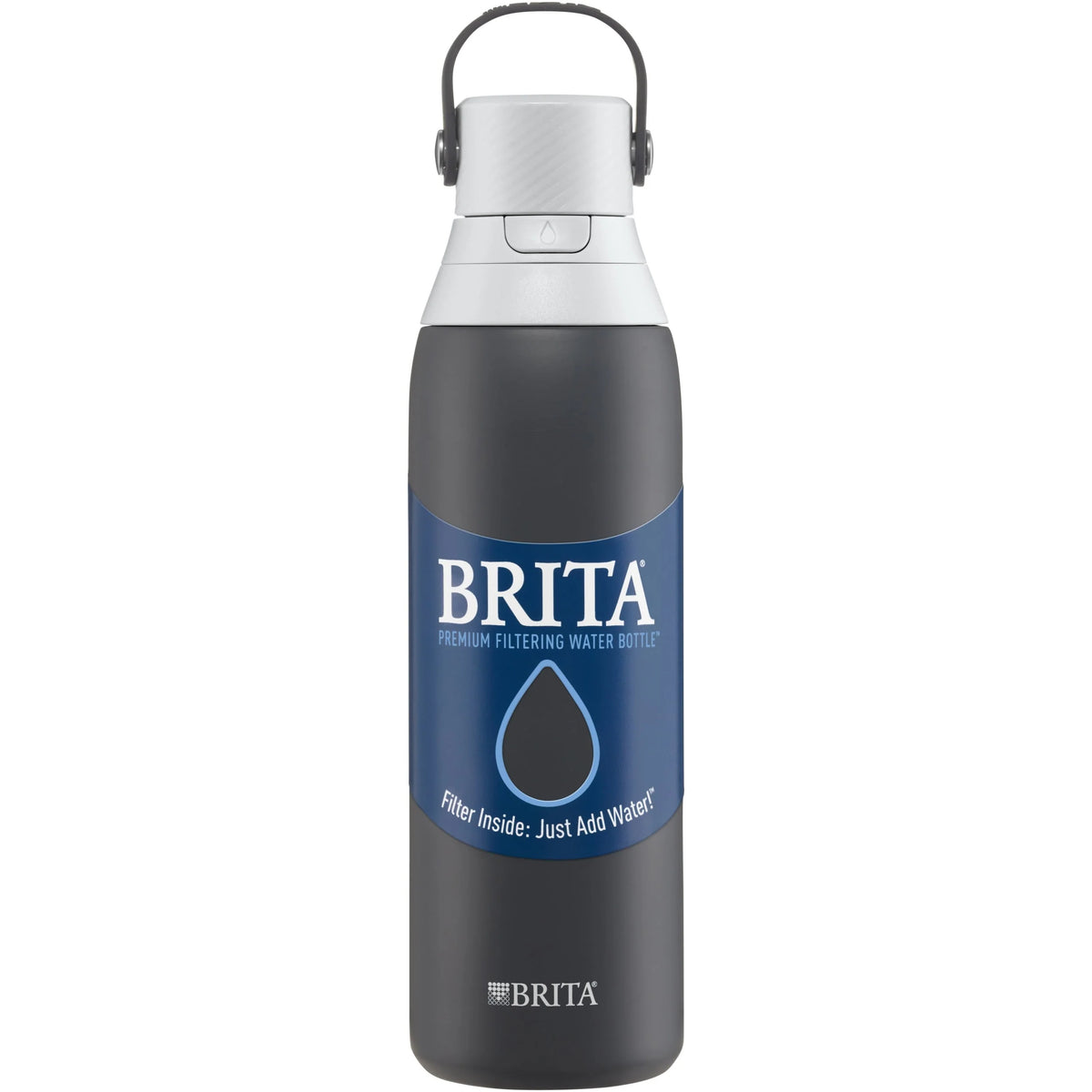 20 oz Stainless Steel Insulated Water Bottle with Straw K256280