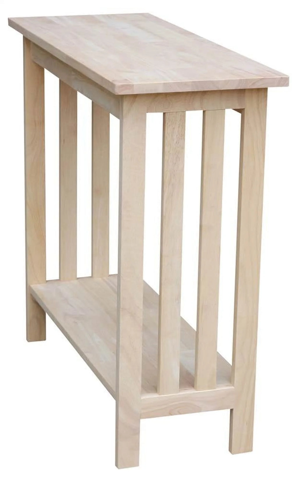 Solid Wood Unfinished Entry Table T4893