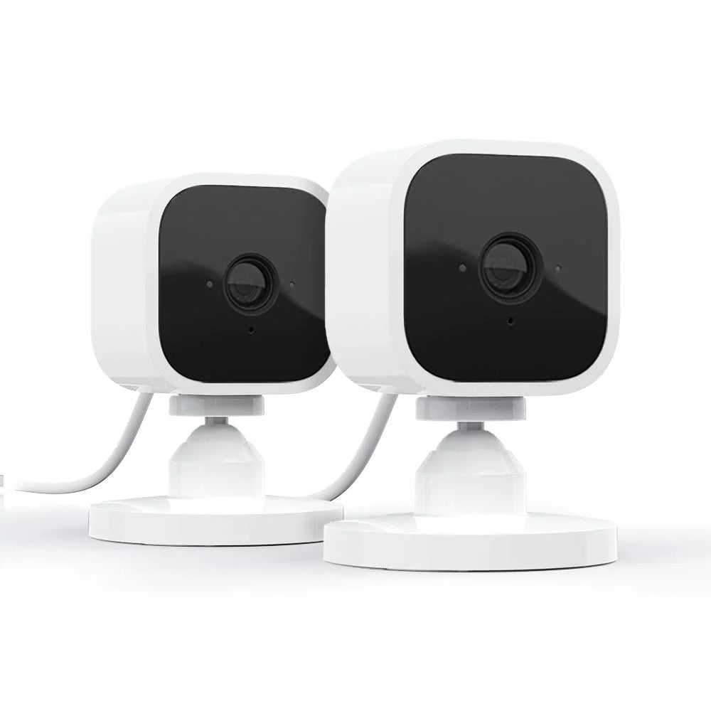 2 Camera Pack Compact Indoor Plug-in Smart Security Camera with 1080 HD Night Vision Motion Detection Two-Way Audio R31961
