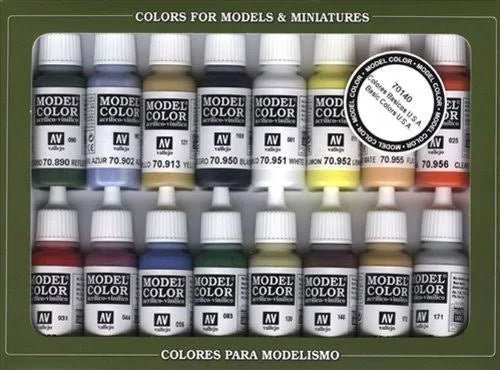 16 Colour Acrylic Paint Set C379