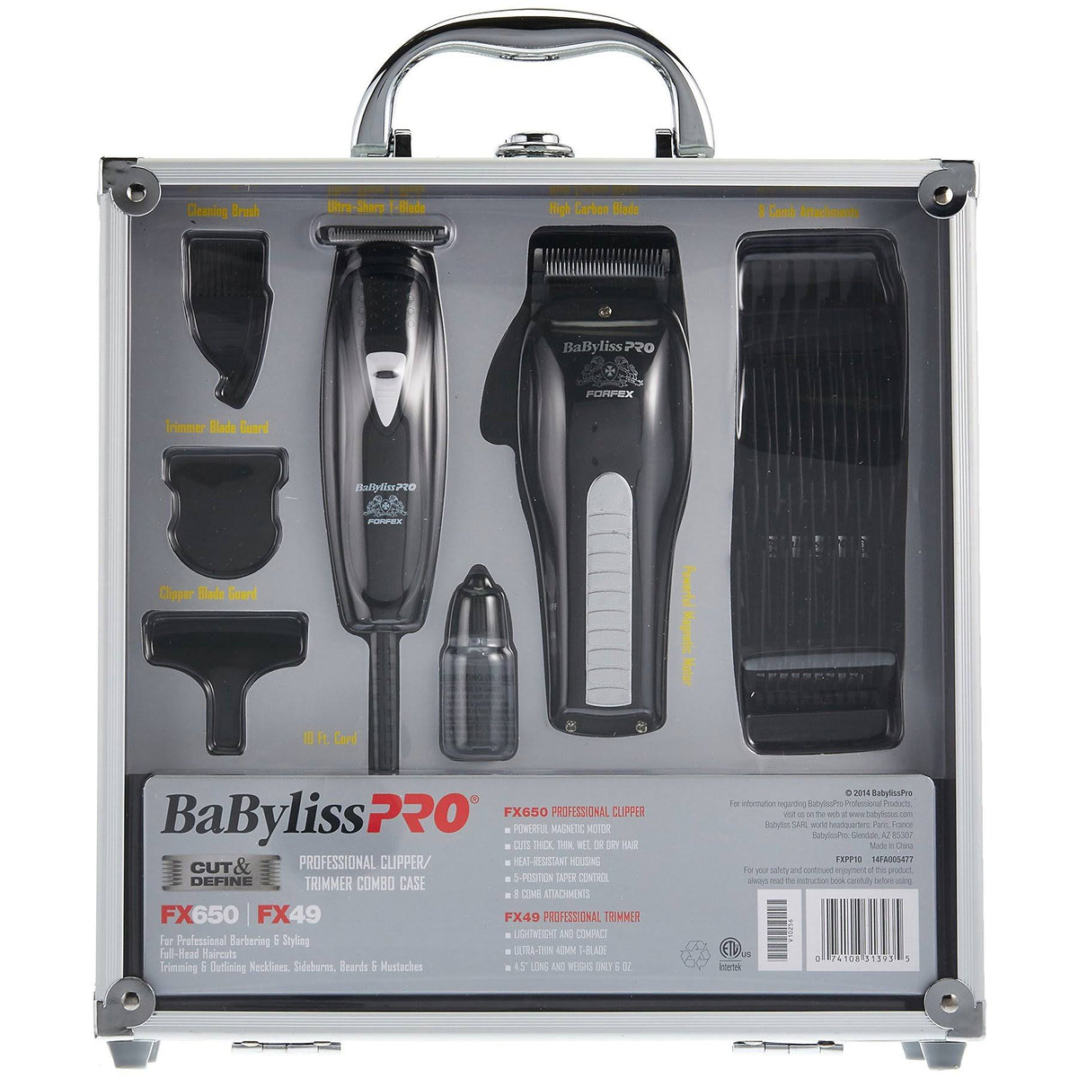 Clipper-Trimmer Combo Case W726