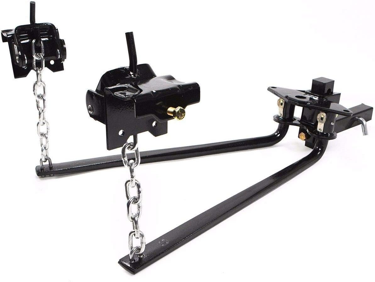 Heavy Duty Weight Distribution Trailer Sway Control Towing Hitch Bar 1,000lbs 2-Inch Shank E716256