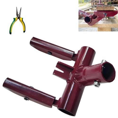 Pallet Buster Tool Articulating Pivot-Action Head Deck Board Removal Tool Pry Bar Puller T55308