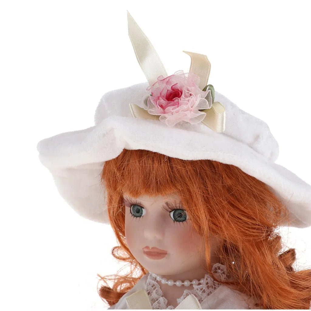 12inch Porcelain Doll with Stand K922904