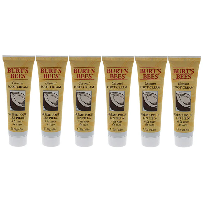Coconut Foot Cream 0.75 oz Cream Pack of 6 Q554857
