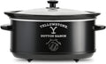 Matte Black 7qt Slow Cooker with Manual Heat Control U9224