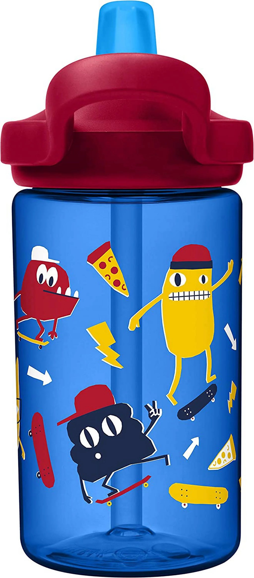14oz Kids Water Bottle with Straw Top Q991978